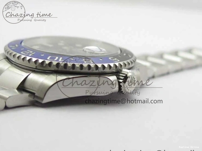 0129 GMT Master II 116710BLNR Batman Ceramic 316L Steel ROF Best Edition Black Dial on SS Bracelet A Youthful 2659